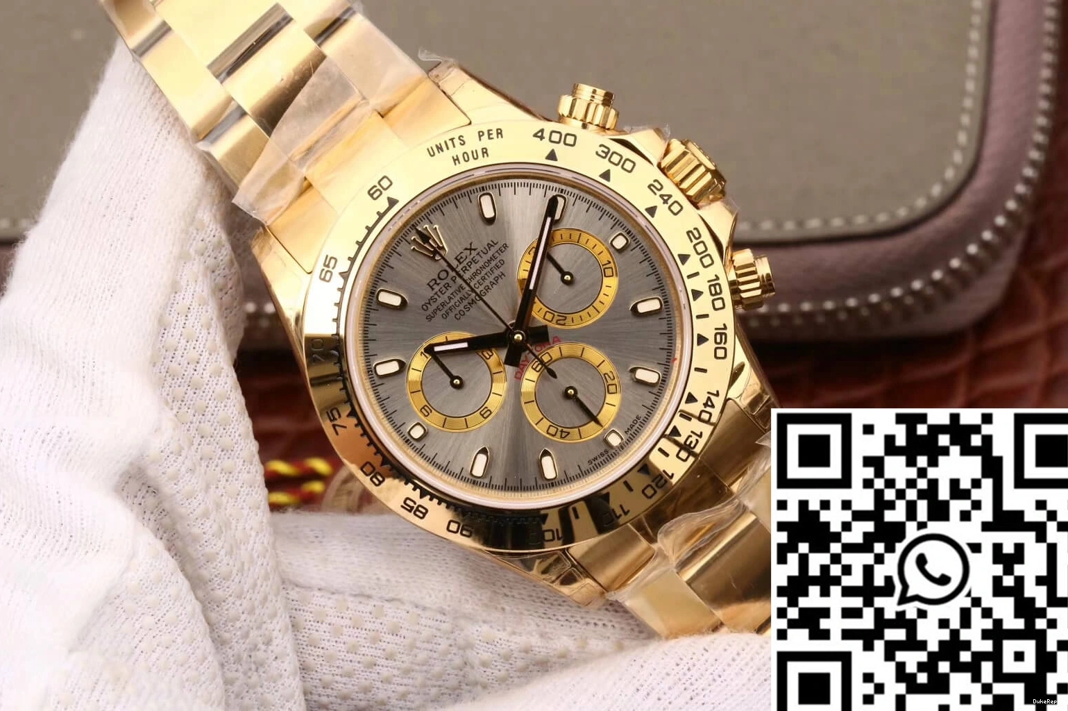 Dial JH Daytona Silver 116508 Factory Rolex Cosmograph 0314